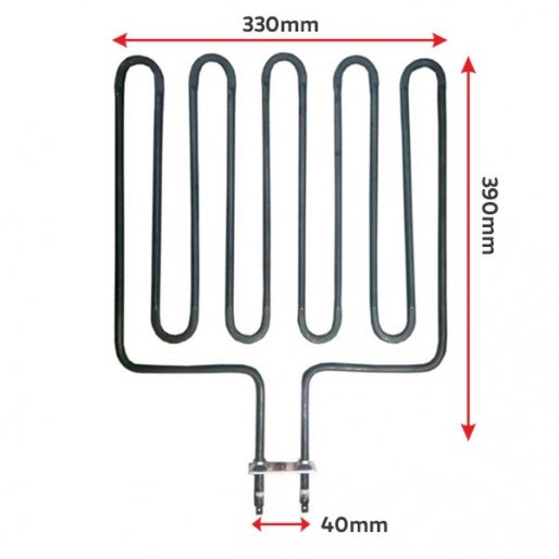 Heizelement für Saunaöfen